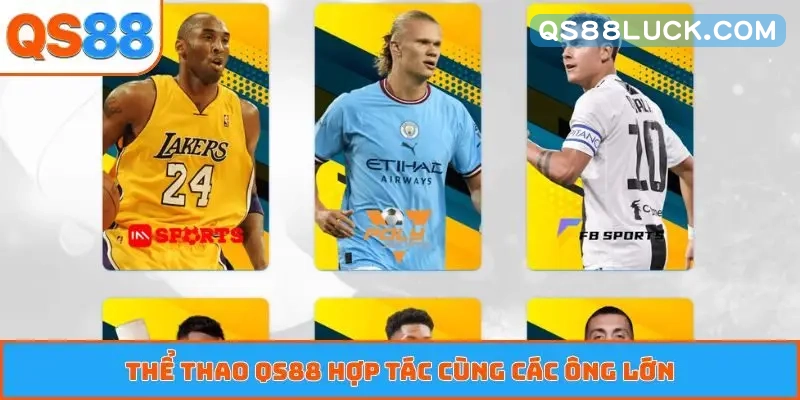 Thể thao QS88 hợp tác cùng các ông lớn