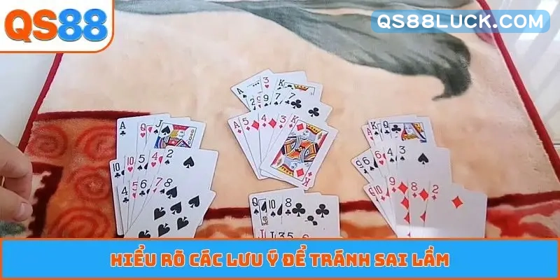 Hiểu rõ các lưu ý để tránh sai lầm