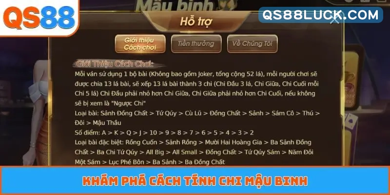 Khám phá cách tính chi mậu binh